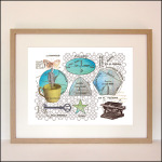 Giclee print - Another day at the office - Image 2