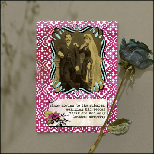 swingers funny greeting card for anniversary, marriage, valentine's day
