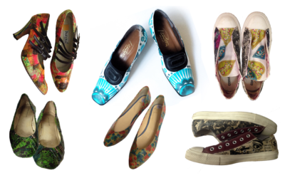 Deocupage Tutorial: upcycle your shoes