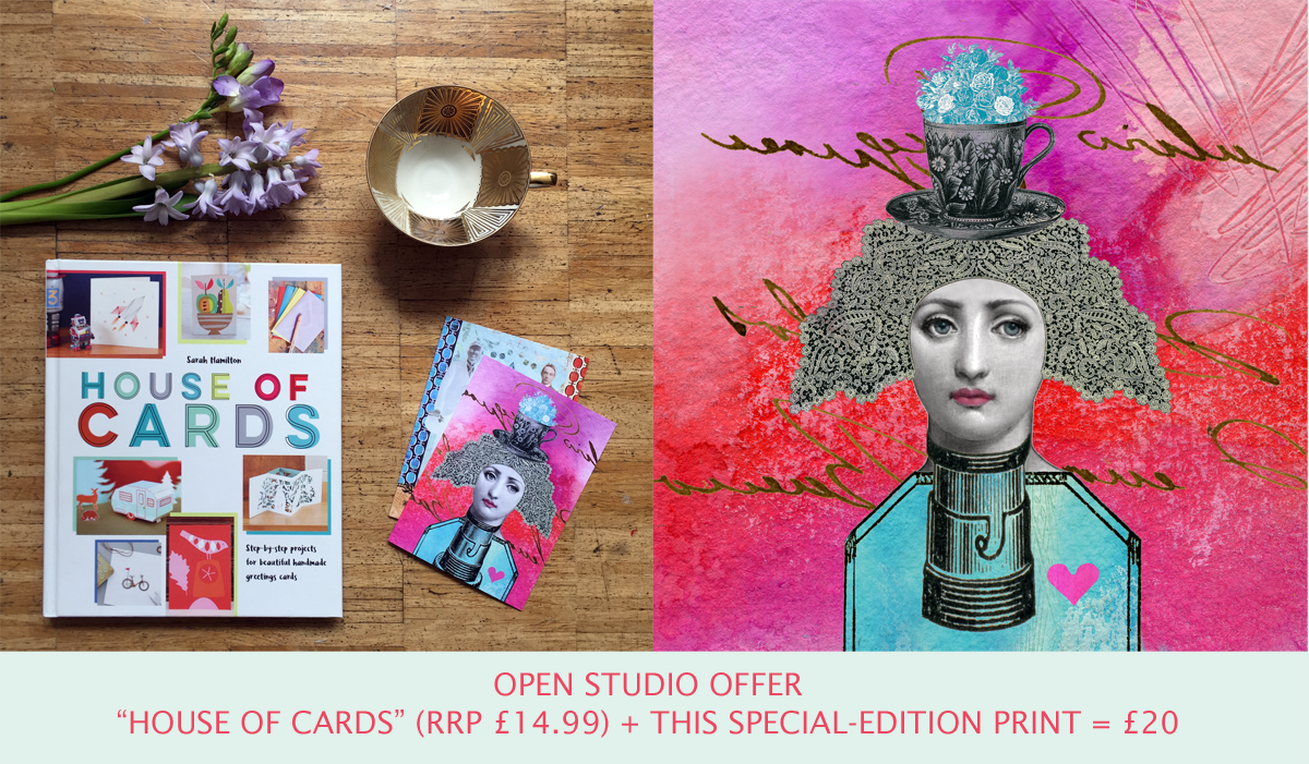 Camberwell open studios house of cards book and print offer
