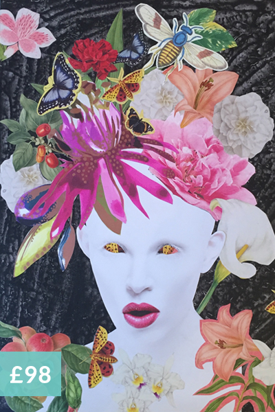 learn collage and mixed media