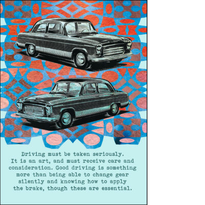 greeting card congratulations on passing your driving test driving must be taken seriously