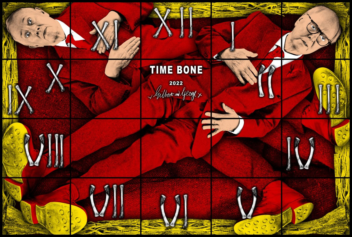 Gilbert and George at White Cube The New Normal Pictures