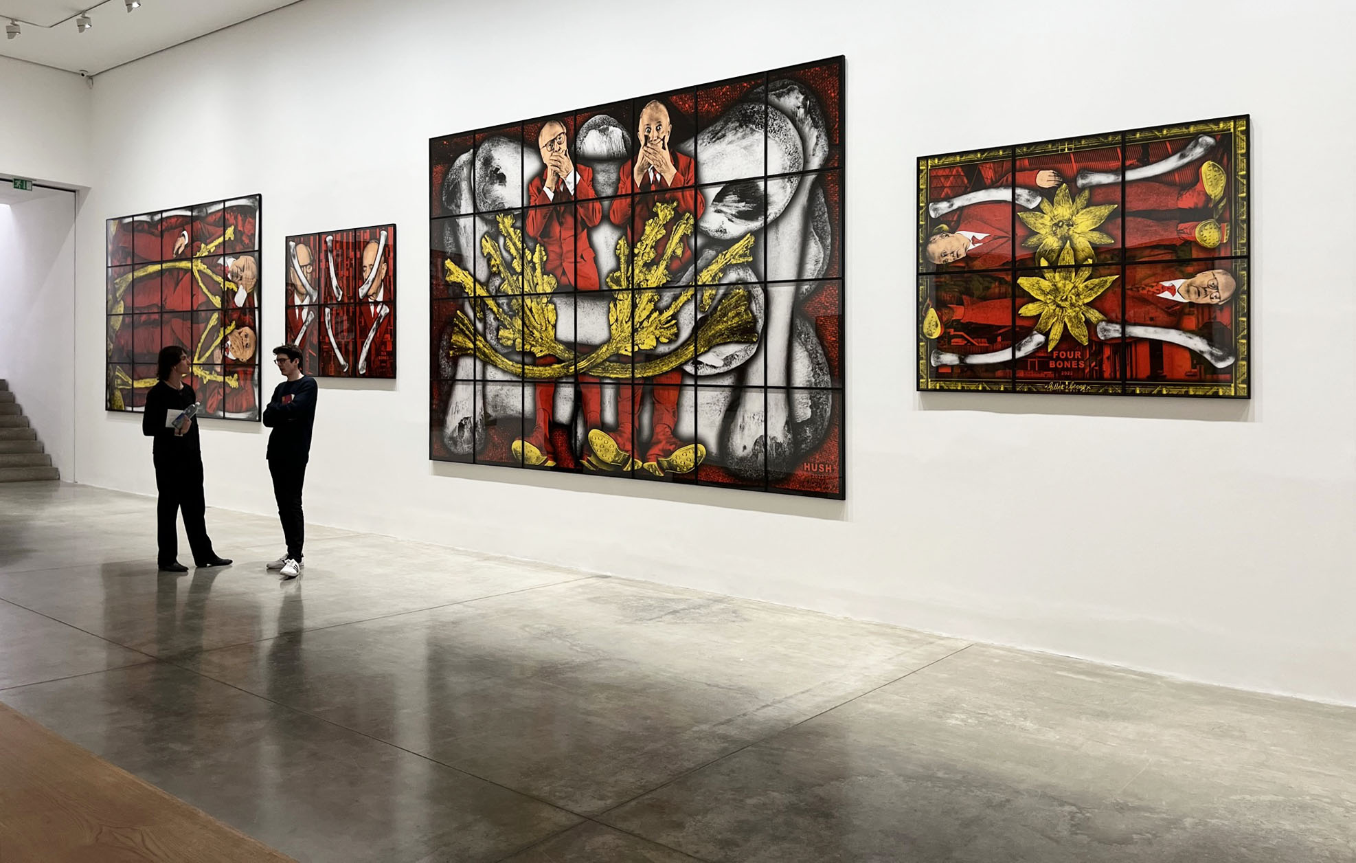 Gilbert and George at White Cube The New Normal Pictures